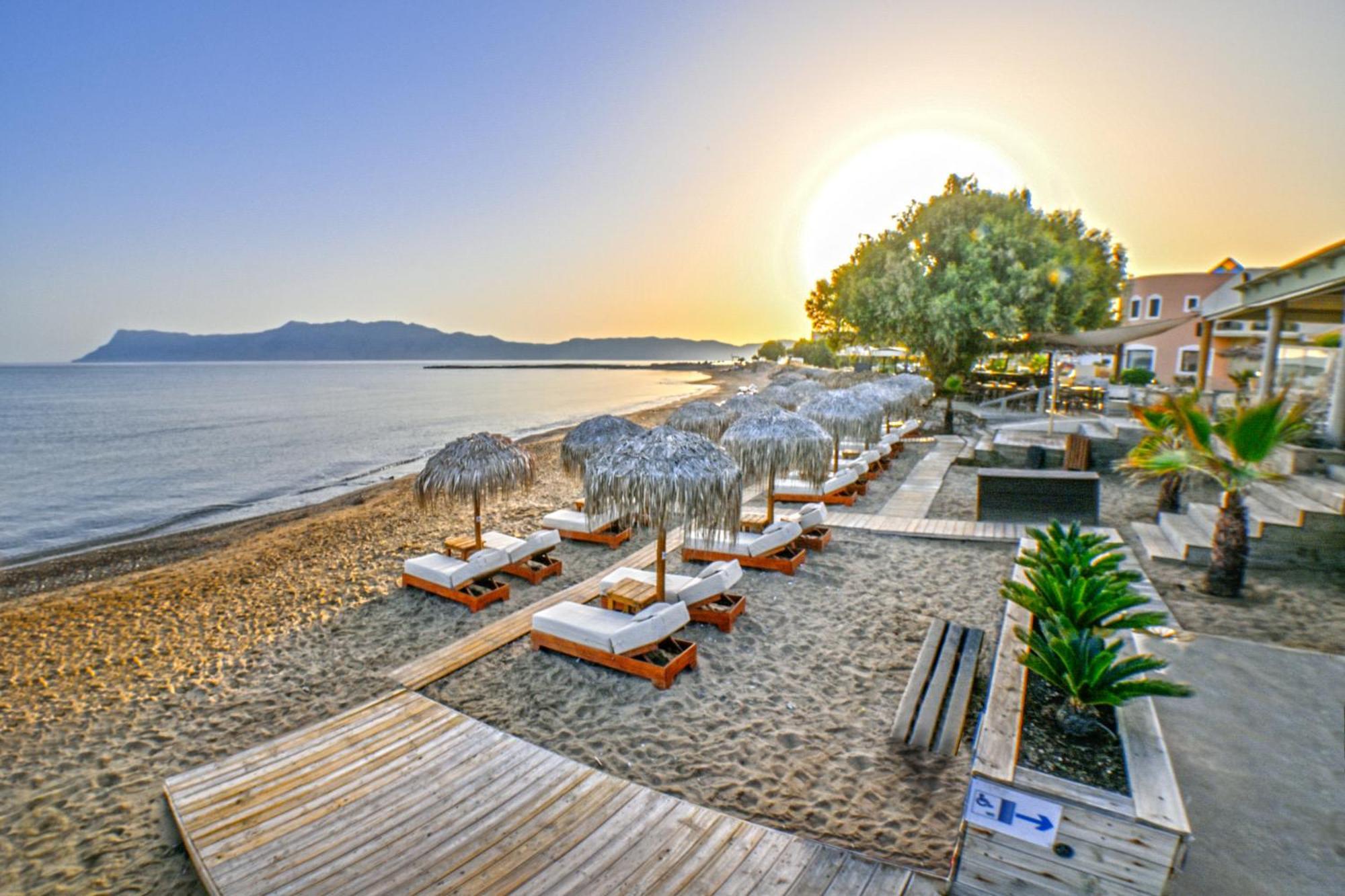 Maria Beach Hotel 키사모스 외부 사진