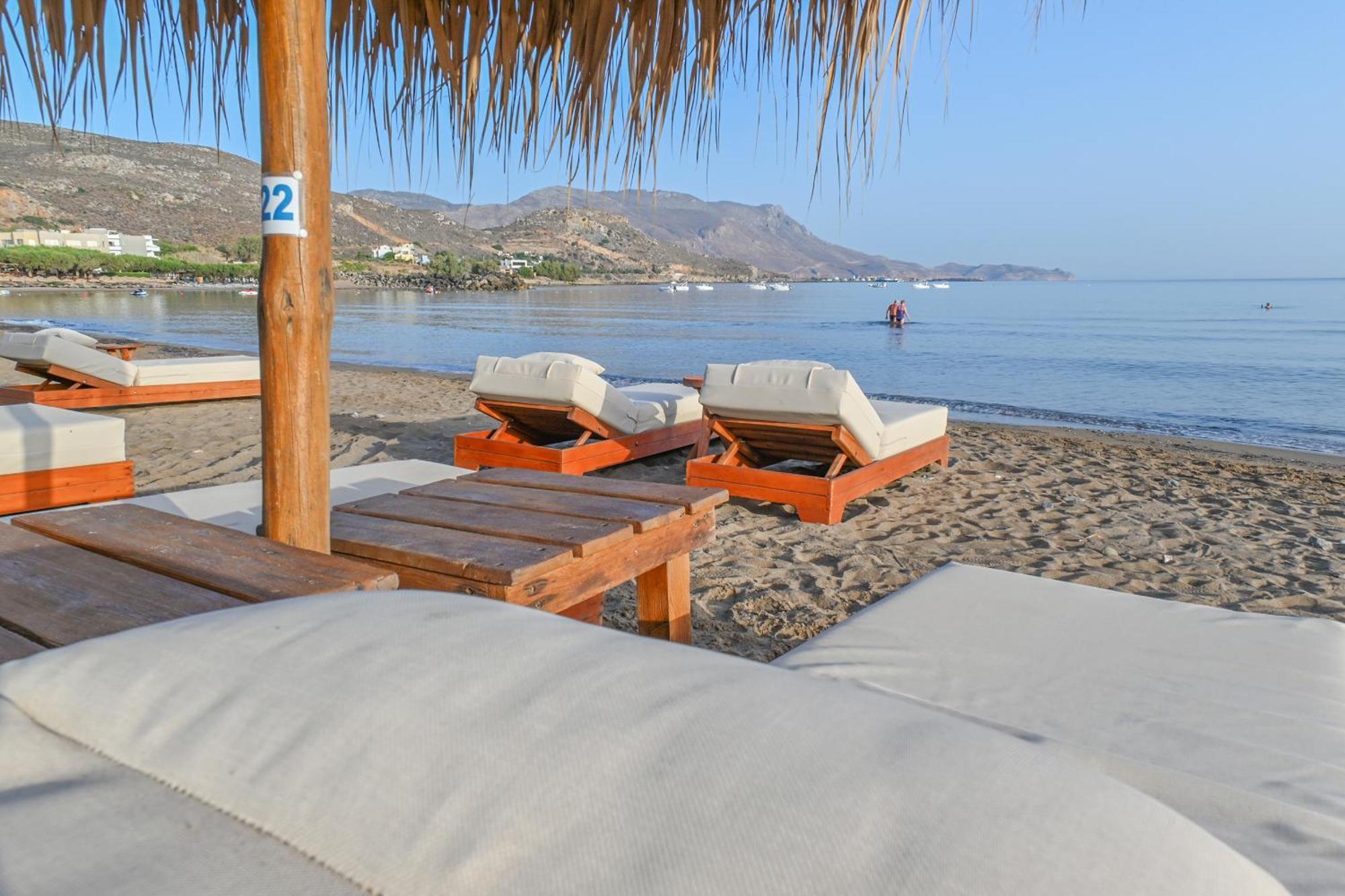 Maria Beach Hotel 키사모스 외부 사진