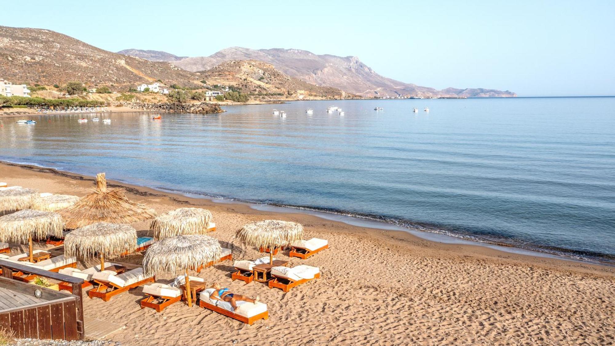 Maria Beach Hotel 키사모스 외부 사진