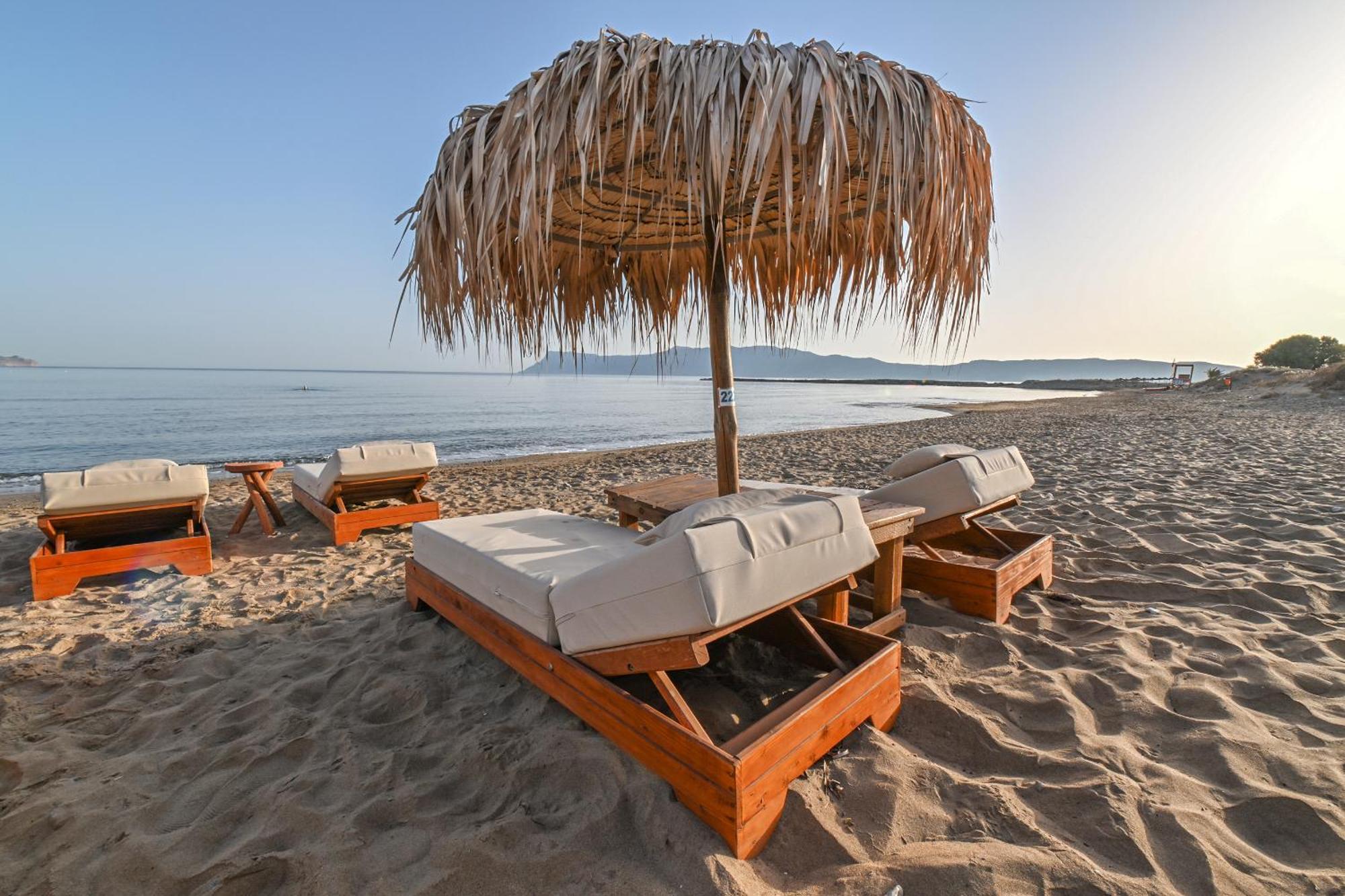 Maria Beach Hotel 키사모스 외부 사진